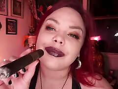 Seductia&039;s Offering Trailer Sophia Sylvan Witch Occult Strapon Smoking Cigar