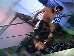 Hot Sex Carnival... Kinky Rubber Top Hard Scene Two Girls and a Big Dick