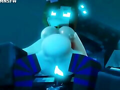 Hard Anal Fucking with Jenny and Warden Minecraft Animation