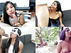 Compilation of the best Venus facial blowjobs