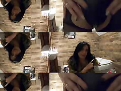 Milfycalla- Pee Play in Bathtub While Wearing a Fur Coat and Pantyhose 198