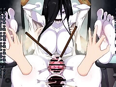 A Female mega creep Appeared From The TV, But She Had A Lewd