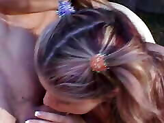 Tyla Wynn Catches Mature Dirty Harry and Gives Him Head and Her Two Other Holes