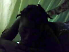 Quarantine Forth with Ebony Teen Thot in the Night She Deepthroats Her Mentor paki audiu