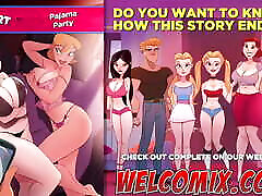 Pajama Party with Sex and orgy - The Pervert Home