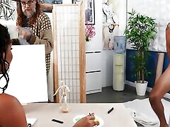 clase de arte coño reality kings