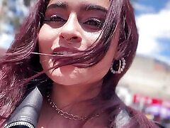 Colombian Teen Has Risky Public Sex with Stranger in a Bar Bathroom! - Cxlila