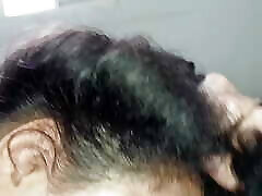 by the long hair, this bitch is punched on the dick, punching her delicious throat on the dick