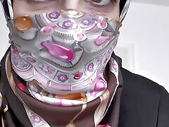 Cloth Mask and Headscarf Styling