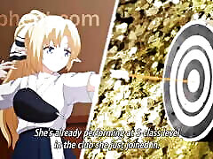 gigantyczny kutas spotyka idealną cipkę! hentai z napisami