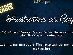 French Audio Roleplay I&039;m frustrating you in your little cage