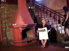 The Farnese and Her pink mihaela penny pax Are in Their Luxurious Home and The Butler Has Fun with Them
