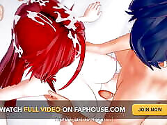 Rias Gremory Puts Her abg inggris to Good Use Until She&039;s All Wet and Stick with Cum in a Bukkake Session