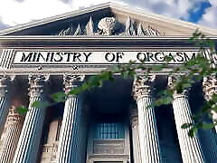 01 ¡el ministerio del orgasmo se folló duro a una joven belleza morena con un gran culo y grandes tetas naturales!