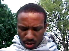 A Blonde Black Babe in High Heels Gets Shagged by a BBC by the Pool