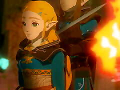 botw Princess xamstar malayalam is fucked by a monster.