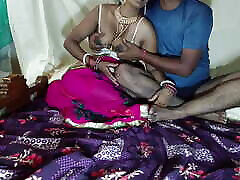 Kajal bhabhi fucking in pink saree desi stayl sex