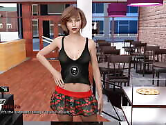 Where the Heart Is: Hot Girl in Short Skirt Exposing Her Ass and Pussy Walks in Cafeteria Episode -195