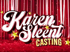 casting karen sleent pokazuje nam swoją ogromną łechtaczkę i opowiada jej fantazje o inkaporn