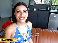 Colombian teen japanese full story turns the heat on casting not wearing any panties!