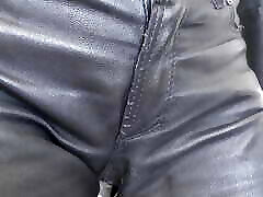 Leather Ass Pampering and JOI