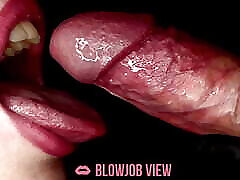 She loves and swallows my hot cum ASMR