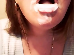 Hot Sloppy Spit Tongue Fetish