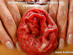 Legendary double fisting queens Hotkinkyjo & Dirtygardengirl have fun together & anal prolapse