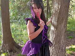 Halloween BIG COCK daughter and father christmas In Mouth Facial by Horny Wet Witch