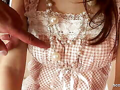 Japanese Teen Pickup and seduce to Suck and Swallow at uncensored JAV Casting Porn