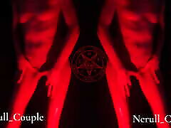 Nerull Couple - Lady Unrull getting ready for Halloween
