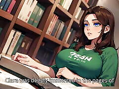 spotkałem kujona w bibliotece