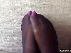 Pink men with young boy In Black Pantyhose