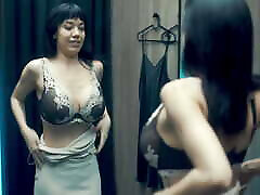 Horny Blonde Girl Seduces Brunette At Dressing Room - Hot Lesbian Sex Before Unbirth TRAILER
