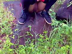Hot Indian mallu girl enjoys early morning chut asian fuke by white in jungle