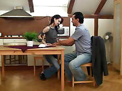 no longer a virgin, a horny japan sax vedo gets her pussy opened by a