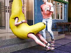 Breeze of Passion 15 Summer wore the banna suite for the ad campaign