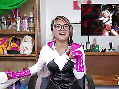 GWEN STACY GETTING HARDCORE FUCKED BY VENOM - ExotiqFox Solo Gooner Girl Masturbation Gooning