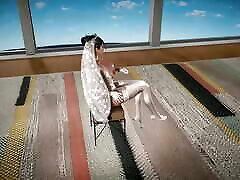 3D sexy bride with sexy wedding got fucked so hard by big cock