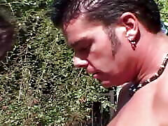 An Asian Brunette Gets Banged Until Facial While Sunbathing by the Pool
