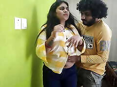 Step sister hot romance Shirt and jeans removal hot boobs suck and nipple lick under wear only hot, Vaishnavy and sharun Raj hot