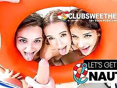 Let&039;s get Nauti! 18yo Foursome by ClubSweethearts
