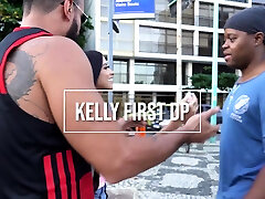 Kelly wid group - Hot Brazilian Gets A Threesome