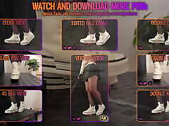 Girlfriend Full Weight Trampling in Platform Converse - Cock Balls Crush Trample, Shoejob, CBT, Bootjob, Stomping