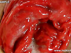 Standing Toy Fuck & Anal Prolapse Movie by Hotkinkyjo
