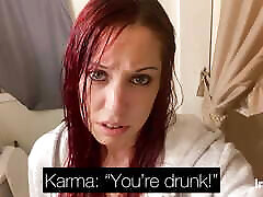 Karma Red Submits to her Stepdad Gets face fucked by Stepdad
