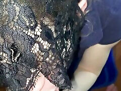 Blowjob part2 she swallows her boyfriend&039;s hot cum after work