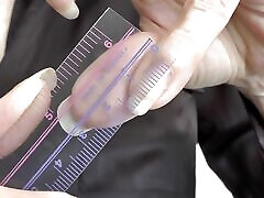 Measuring Fingernails on Beautiful Hands