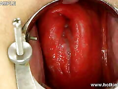 Xo Speculum and Long Dildo Fun Play by Hotkinkyjo