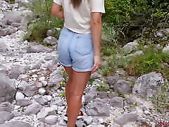 Nicky Walk Around to Find Place for a Blowjob